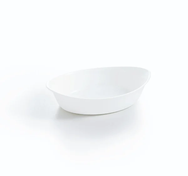 Arcoroc ARC P7982 Gastro Cook Schale, Stapelschale, Schüssel, 13.1×21.5cm, 500ml, Glas, Weiß, 1 Stück 1