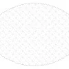 Mank Tablettdeckchen Aus Tissue Mit Sterne – Punkte – Prägung In Weiss, 240/170 Mm, Oval, 250 Stück – Untersetzer Einweg 25