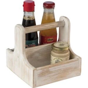 APS 40404 Table Caddy -VINTAGE- 15,5 X 15,5 Cm, H: 15 Cm 19