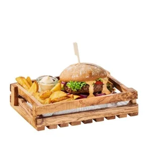 APS Table Caddy -OLIVE- 25 X 18 Cm, H: 6 Cm Olivenholz 21