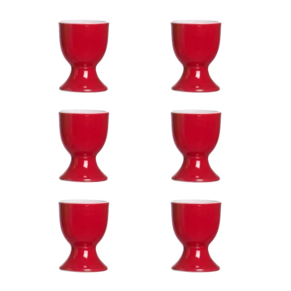 Ritzenhoff & Breker DOPPIO Eierbecher Rot 6er Set 1