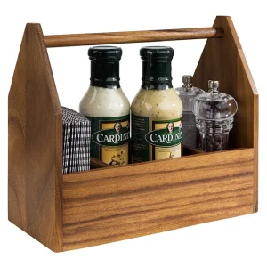 Null APS 40403 Table Caddy -ACACIA- 27,5 X 13,5 Cm, H: 24 Cm 19