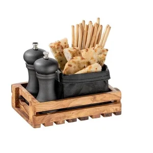 APS Table Caddy -OLIVE- 22 X 15 Cm, H: 6 Cm Olivenholz 19