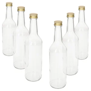 Null 12er Set Weithalsflasche 156 Ml + To 43 Deckel Weiß 21