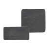 Villeroy & Boch 2er Set Servierplatten Manufacture Rock In Schwarz 28