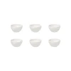 Villeroy & Boch 6er Set Dipschälchen Manufacture Rock Ø 7,7 Cm In Weiß 22