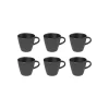 Villeroy & Boch 6er Set Kaffeetasse Manufacture Rock 150 Ml In Schwarz 11