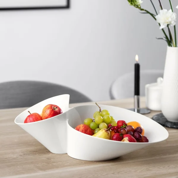 Villeroy & Boch Eye-catcher Doppel Bol NewWave In Weiß 3