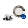 Villeroy & Boch Frühstücks-Set, 6-teilig, Für 2 Personen Coffee Passion Awake In Schwarz|weiß 10