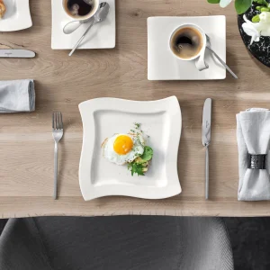 Villeroy & Boch Frühstücksteller Quadrat NewWave In Weiß 6