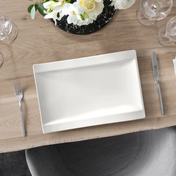 Villeroy & Boch Gourmetteller NewWave In Weiß 4