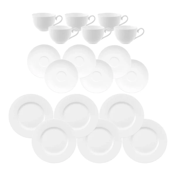 Villeroy & Boch Kaffeeservice Royal In Weiß 1