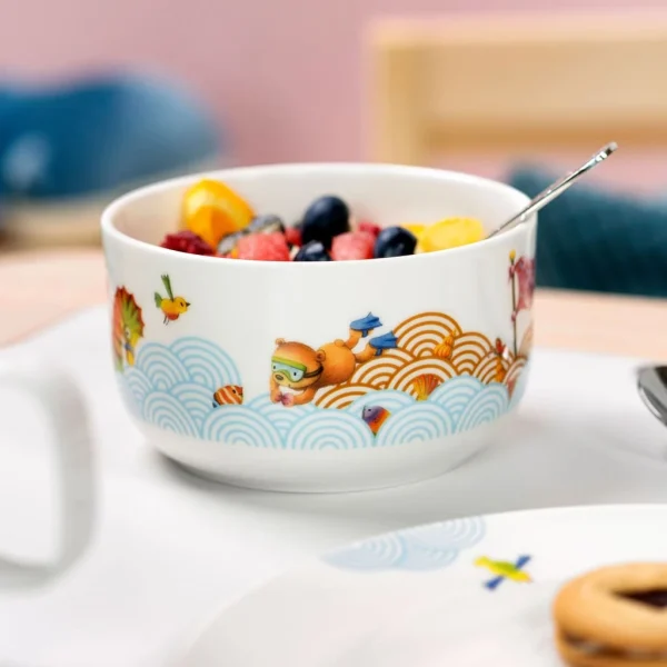 Villeroy & Boch Kinderbowl Happy As A Bear In Blau 5