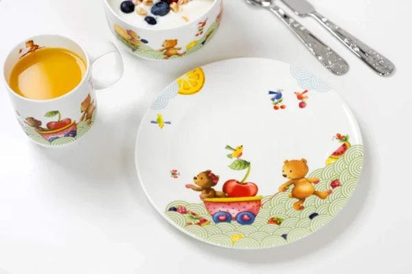 Villeroy & Boch Kinderteller Hungry As A Bear ø 22.0 Cm In Bunt 3