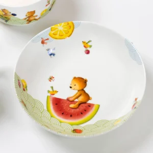 Villeroy & Boch Kinderteller Tief Hungry As A Bear In Bunt 6