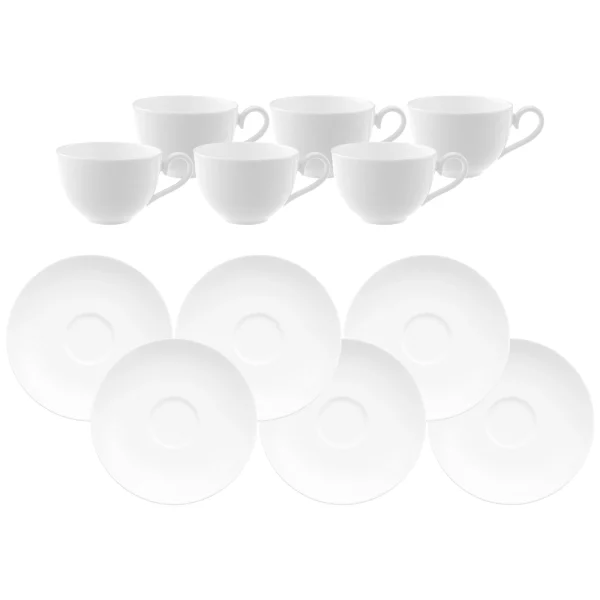 Villeroy & Boch Kleines Kaffeeservice Royal In Weiß 1