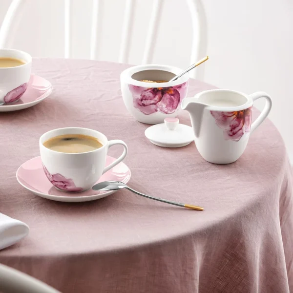 Villeroy & Boch Milchkännchen 6 Pers. Rose Garden In Rosa 3