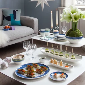 Villeroy & Boch Pizzateller Casale Blu In Bunt 9