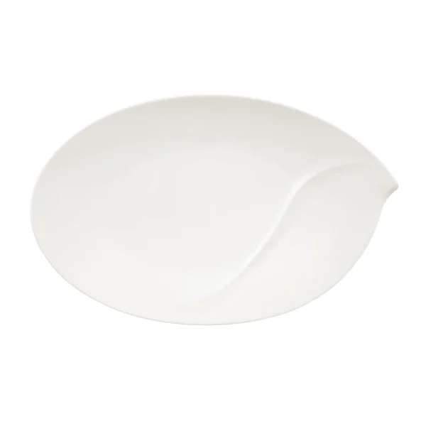 Villeroy & Boch Platte Oval Flow In Weiß 1