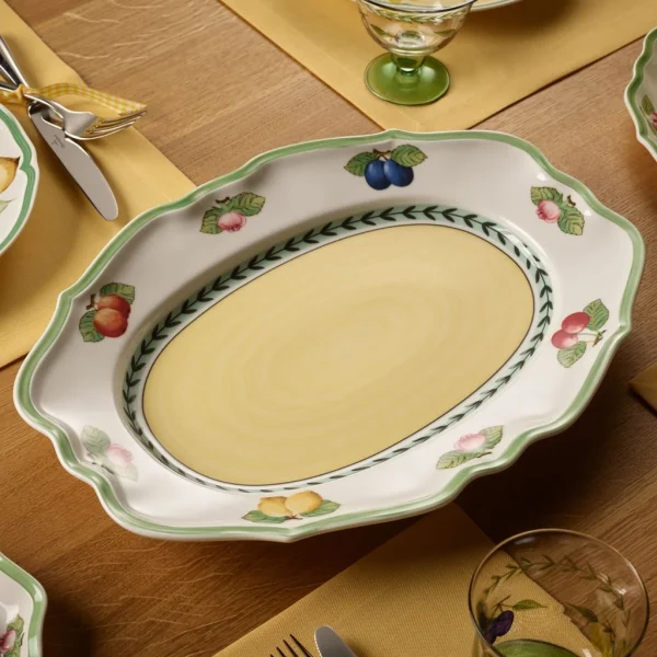 Villeroy & Boch Platte Oval French Garden Fleurence In Bunt 3