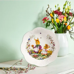 Villeroy & Boch Schale Groß, Blumenwiese Spring Fantasy In Grün|weiß 7