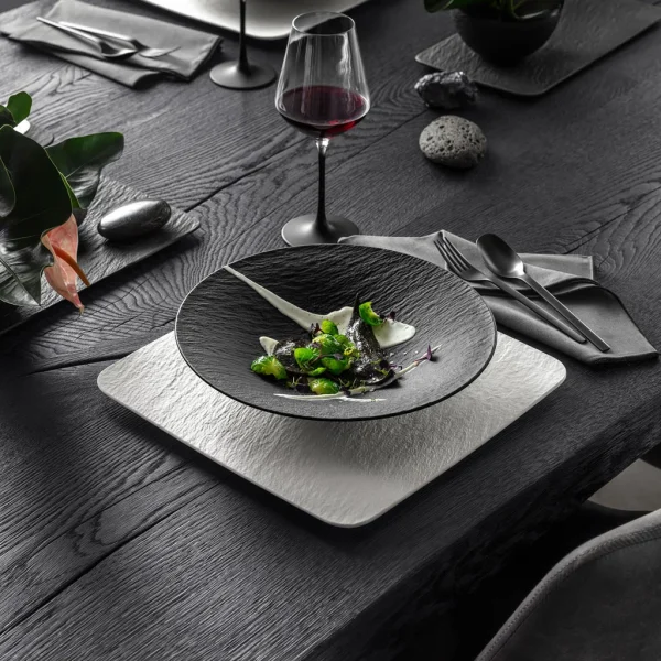 Villeroy & Boch Schale Tief Manufacture Rock In Schwarz 3