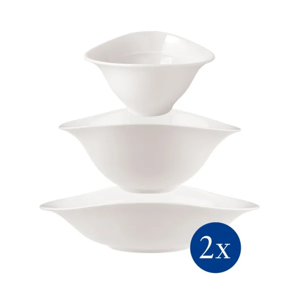 Villeroy & Boch Schalen-Trio 6-tlg. Vapiano In Weiß 1