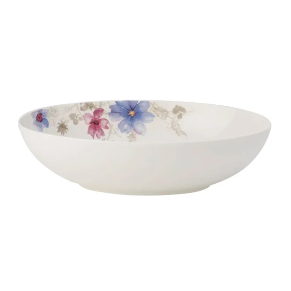 Villeroy & Boch Servierschüssel Oval Mariefleur Gris Basic In Bunt 1