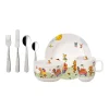 Villeroy & Boch Set 7tlg. EF Hungry As A Bear In Rot 25