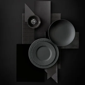 Villeroy & Boch Speiseteller Manufacture Rock In Schwarz 10