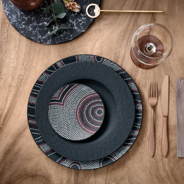 Villeroy & Boch Speiseteller Manufacture Rock In Schwarz 5