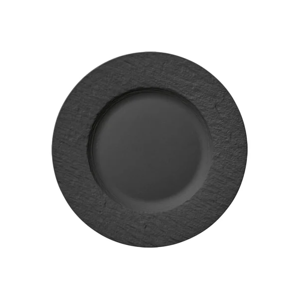 Villeroy & Boch Speiseteller Manufacture Rock ø 27.0 Cm In Schwarz 1