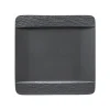 Villeroy & Boch Speiseteller Quadratisch Manufacture Rock In Schwarz 11