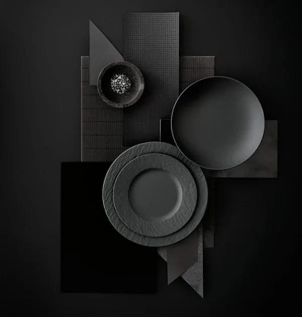 Villeroy & Boch Starter-Set Manufacture Rock In Schwarz 7