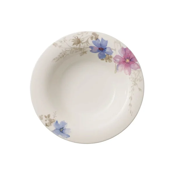 Villeroy & Boch Suppenteller Mariefleur Gris Basic In Bunt 1