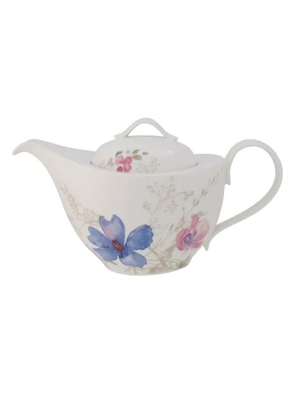 Villeroy & Boch Teekanne “Mariefleur Gris” In Weiß – 1,2 L 1