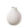 Villeroy & Boch Vase Perle Klein Manufacture Collier Blanc In Weiß 14